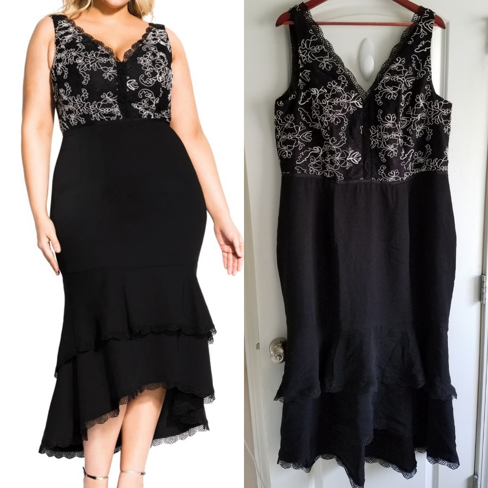 NWT City Chic Romantic Dress